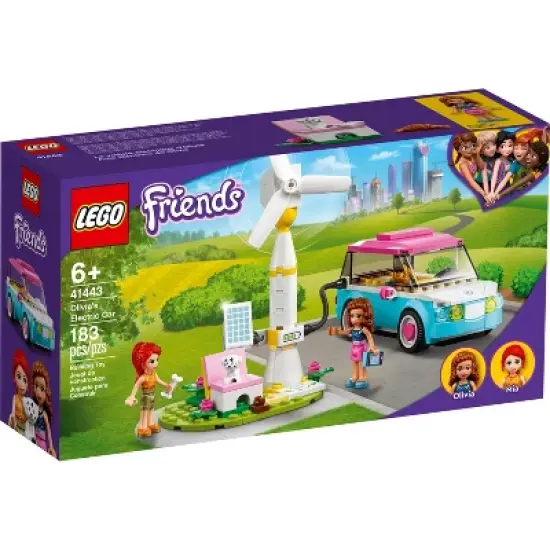 LEGO Friends Olivia Electric Car Toy Eco Playset 41443 image {3}