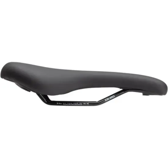 MSW SDL-165 Hustle Performance Saddle - Black Comfortable, High-Density Foam image {4}