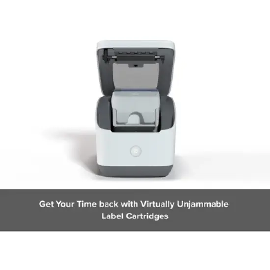 Zebra ZSB Series Multipurpose Labels - Potato Starch-Based Recyclable Label Cartridge; Versatile, Cloud-Based Adhesive Labels for Printer - 1.25x1.25" image {2}