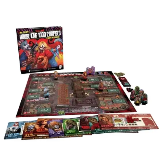 Trick Or Treat Studios Rob Zombie's House of 1000 Corpses Board Game image {5}