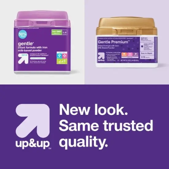 Gentle Premium Powder Infant Formula - 21.5oz - up&up&trade; image {6}