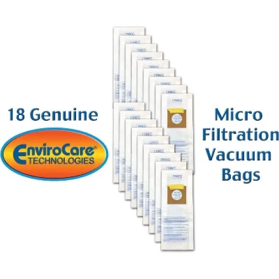 EnviroCare Type Y Replacement Micro Filtration Vacuum Bags Designed to fit Hoover Windtunnel Upright 18 Pack image {2}