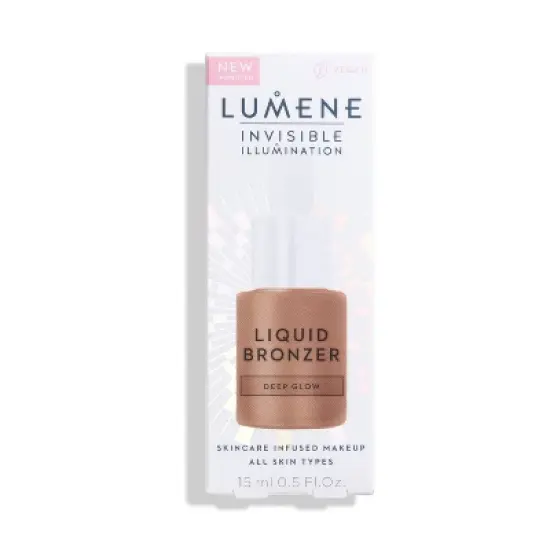 Lumene Invisible Illumination Liquid Bronzer Deep Glow - 0.5 fl oz image {1}