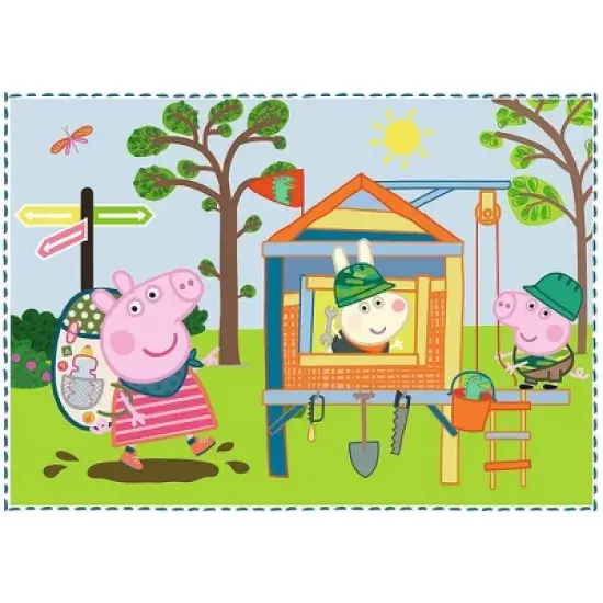 Trefl Peppa Pig 4 in 1 Jigsaw Puzzle - 71pc image {4}