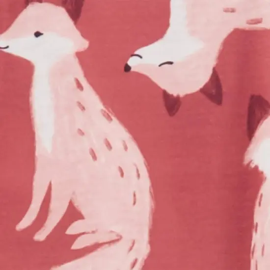 Carter's Just One You&reg;️ Toddler Girls' 2pk Fox and Floral Footed Pajama - Pink image {2}