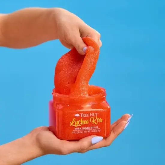 Tree Hut Shea Sugar Body Scrub - Lychee Kiss - 18oz image {8}