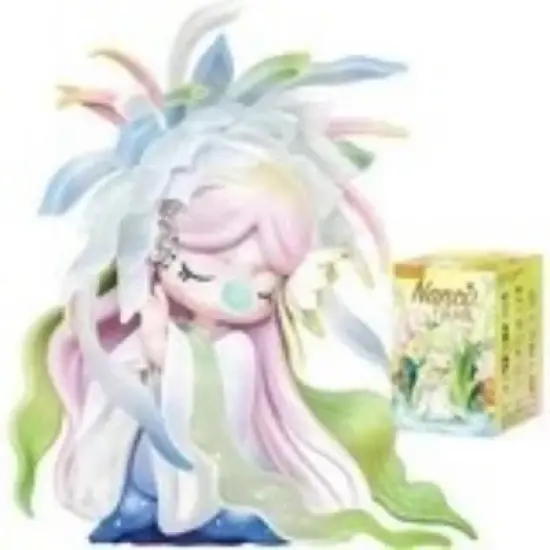 ROBOTIME Mini Figures Flower Stories Blind Box Mystery Box, Action Figures Doll Toys Gifts, Collectible Toys 1 PCS, Multicolored, 3.54"*3.54"*3.54" image {6}