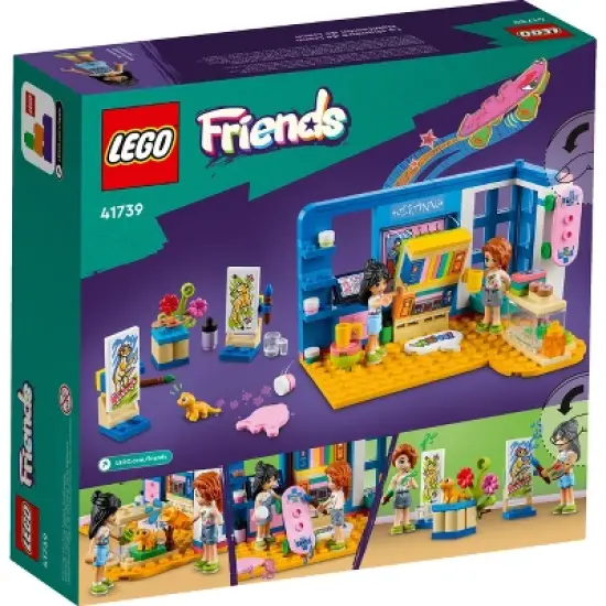 LEGO Friends Liann's Room Mini-Doll & Toy Pet Playset 41739 image {3}