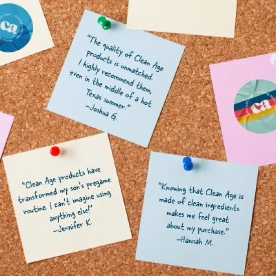 Clean Age Citrus AHA Solid Deodorant for Teens - 2.25oz image {5}