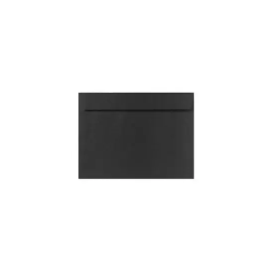 LUX 6 x 9 Booklet Envelopes  Black Linen 4820-BLI-250 image {1}