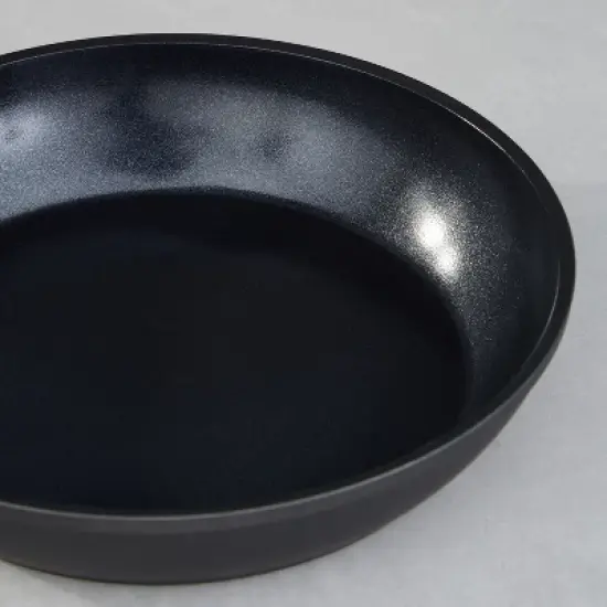 BergHOFF Helix 3Pc Nonstick Ceramic Frying Pan Set, Recycled Aluminum, Black image {3}