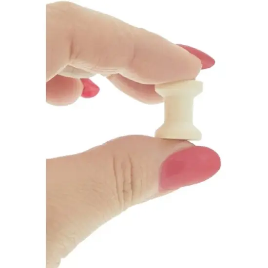 Okuna Outpost 140 Pieces Unfinished Wooden Spools for Crafts, Sewing, Thread, Twine, Ribbon, 3 Assorted Sizes image {2}