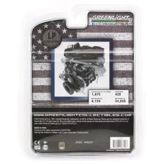 Greenlight 1/64 2022 Dodge Ram 3500 Flatbed 51508 image {5}