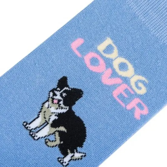 Cool Socks, Dog Lover, Funny Novelty Socks, Adult, Medium image {2}
