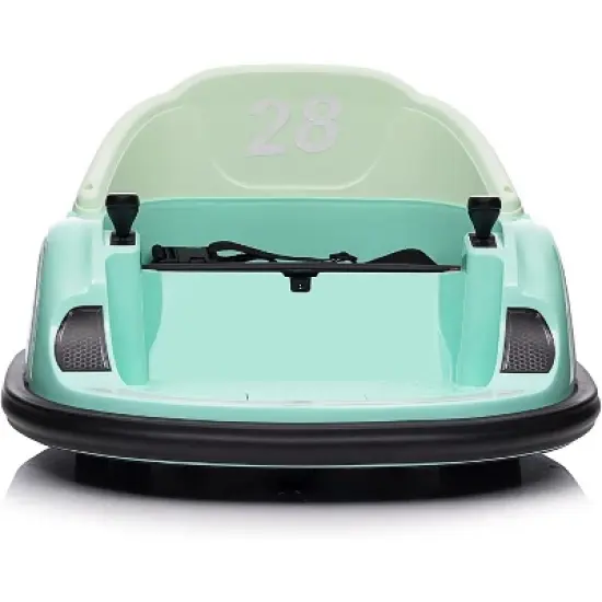 12V Ride On Bumper Car for Kids, Ride on Toy Gifts Toddlers, Electric Bumping Car with Remote Control, Battery Display, 360 Degree Spin image {8}