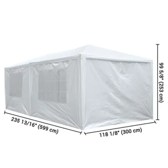 Yescom 10' x 20' Party Wedding Tent Canopy White image {5}