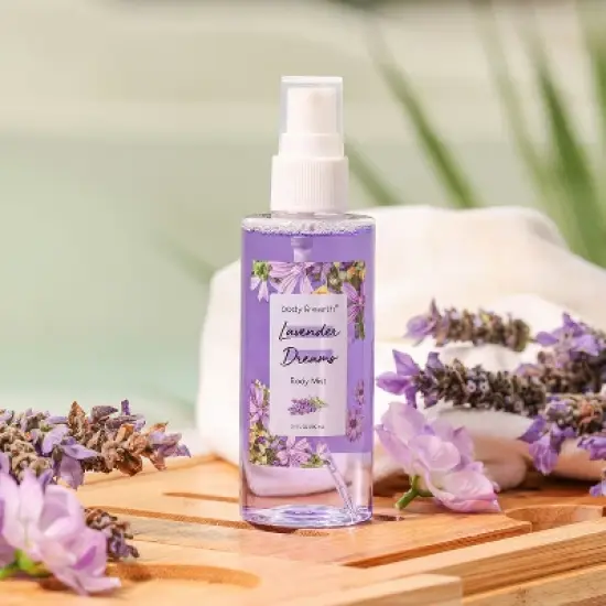 Body & Earth 3pc Lavender Body Care Gift Set image {1}