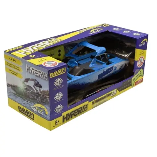 Hyper RC Pavati 2.0 Wakeboard Boat - 1:18 Scale: Metal & Plastic Remote Control Vehicle image {3}