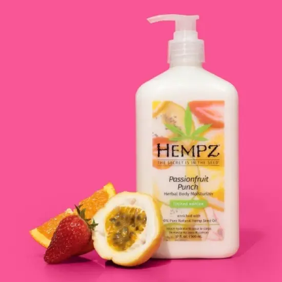 Hempz Passionfruit Punch Herbal Body Lotion - 17 fl oz image {2}