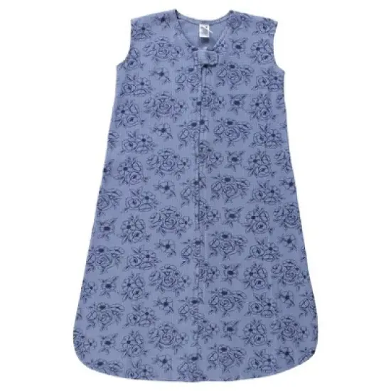 Hudson Baby Infant Girl Thermal Sleeveless Sleeping Bag 2pk, Dusty Rose Floral image {3}