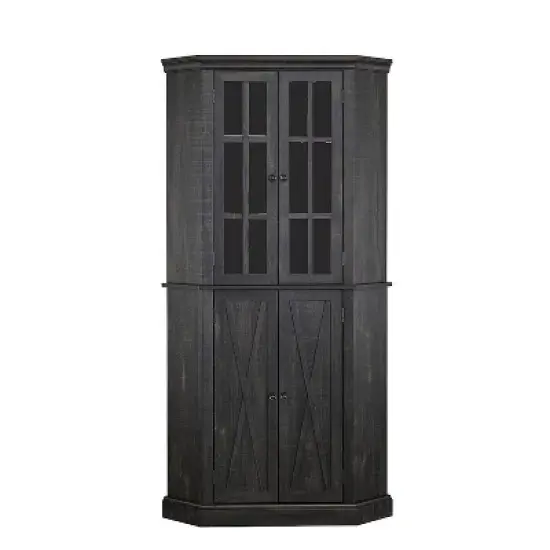 Enclosed Corner Cabinet - Home Source image {4}
