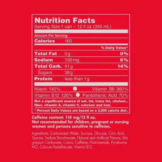 Red Bull Red Edition Energy Drink - 12 fl oz Can image {10}