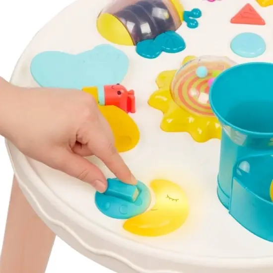 B. play - Baby Activity Table - Colorful & Sensory Station image {3}