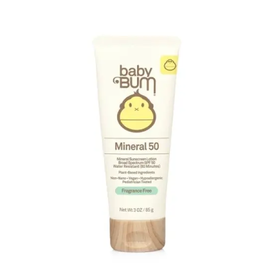 Baby Bum Mineral Sunscreen Lotion - SPF 50 - 3oz image {4}