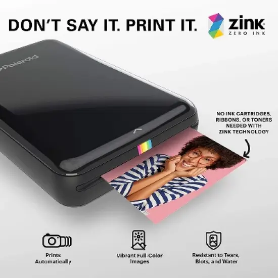 Zink 2"x3" Premium Photo Paper Compatible with Polaroid Snap, Snap Touch, Zip and Mint Cameras and Printers image {3}