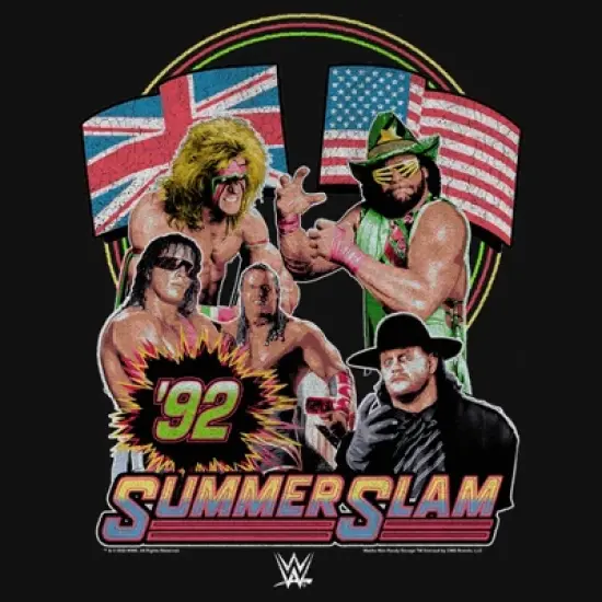 Girl's WWE 92 Summer Slam T-Shirt image {1}