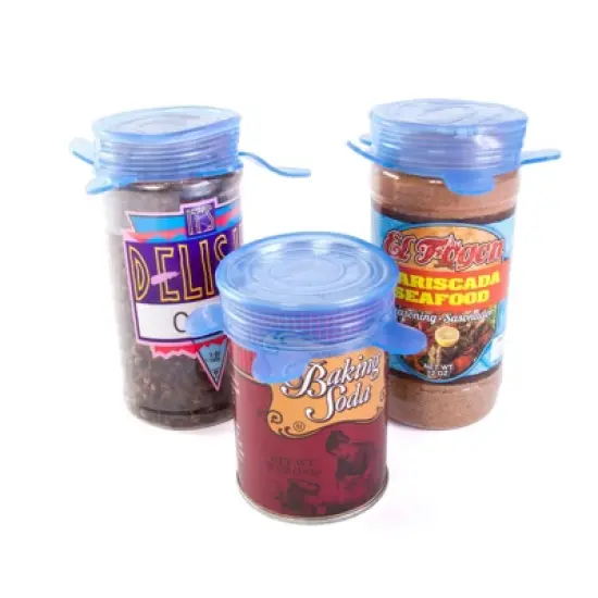 Kitchen + Home Silicone Stretch Lids - Reusable Bowl Lid Food Covers image {7}