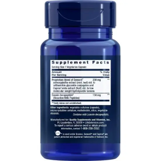 Enhanced Natural Sleep Without Melatonin by Life Extension  -  30 Capsule image {1}