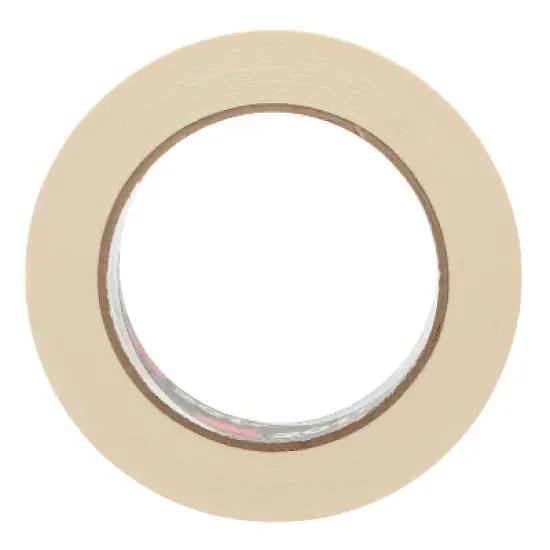 3M 201+ General Use Masking Tape, 1.5 Inches x 60 Yards, Tan image {1}