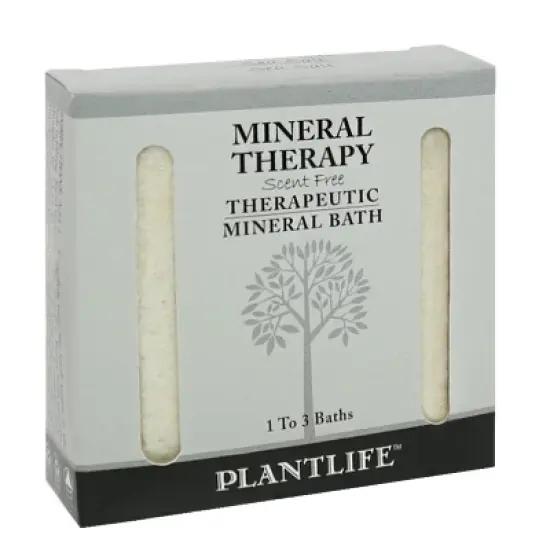 Scent Free Bath Salt Soak 3oz | Unscented Mineral Blend for Sensitive Skin & DIY Aromatherapy | Travel Size | Plantlife image {2}