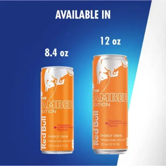 Red Bull Amber Edition Energy Drink - 4pk/12 fl oz Cans image {9}
