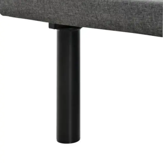 HOMCOM Twin XL Adjustable Bed Frame, Ergonomic Zero Gravity Power Bed Base with Head and Foot Incline, Memory, and Wireless Remote, Gray image {4}