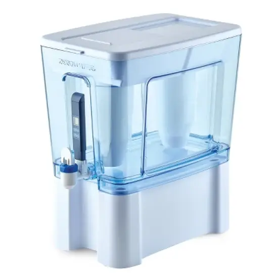 ZeroWater 52-cup Ready Read Dispenser: BPA-Free Water Filtration System, Filters Odors, Sediment, Mercury, Lead, Chlorine image {12}