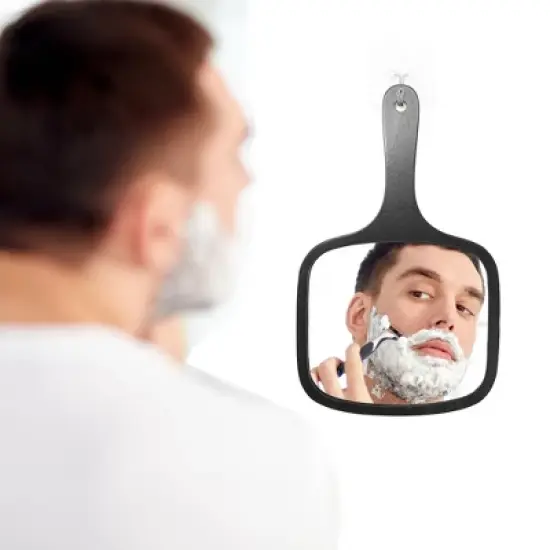 Unique Bargains Hand Mirror with Handle 1 Pc image {4}