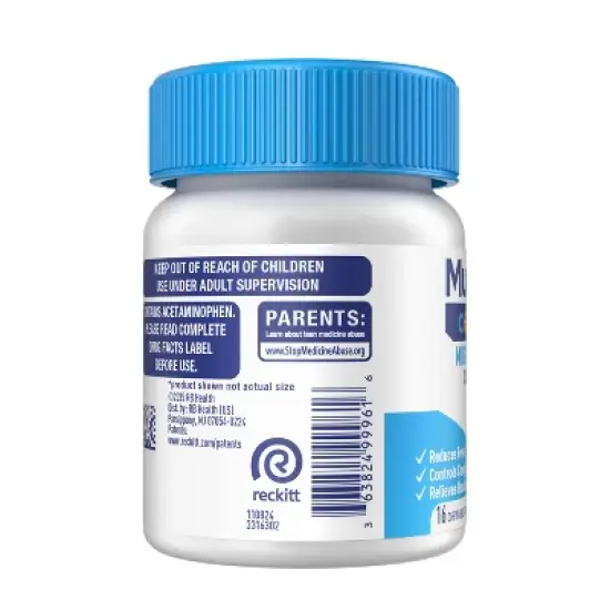 Mucinex Kids' Mighty Chews CCF - Daytime Tablets - Acetaminophen - 16ct image {9}