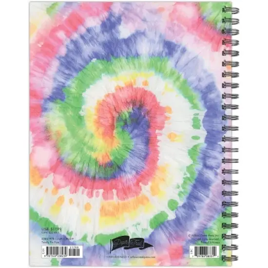 Willow Creek Press 2023-24 Academic Weekly Planner 6.5"x8.5" Softcover Totally Tie Dye image {6}