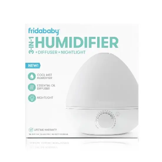 Frida Baby 3-in-1 Humidifier with Diffuser and Nightlight image {2}