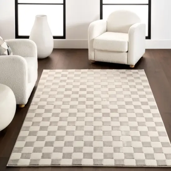 Nuloom Alaiya Checkered Machine Washable Indoor Area Rug image {7}