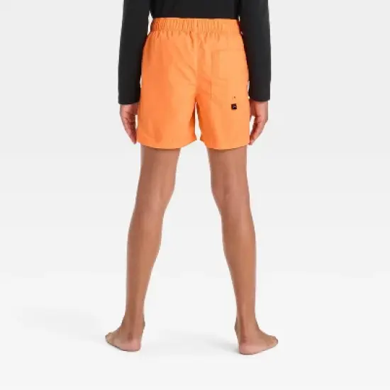 Boys' Swim Trunks - art class&trade; Orange image {1}