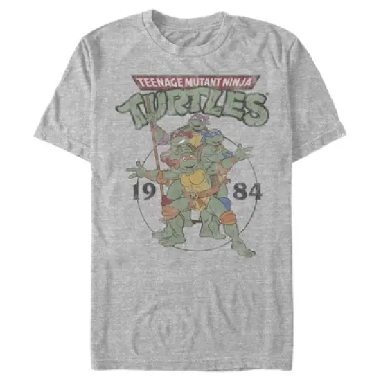 Men's Teenage Mutant Ninja Turtles 1984 Heroes T-Shirt image {4}