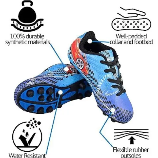 Vizari Racer Soccer Shoes: Versatile Unisex Footwear for Kids image {2}