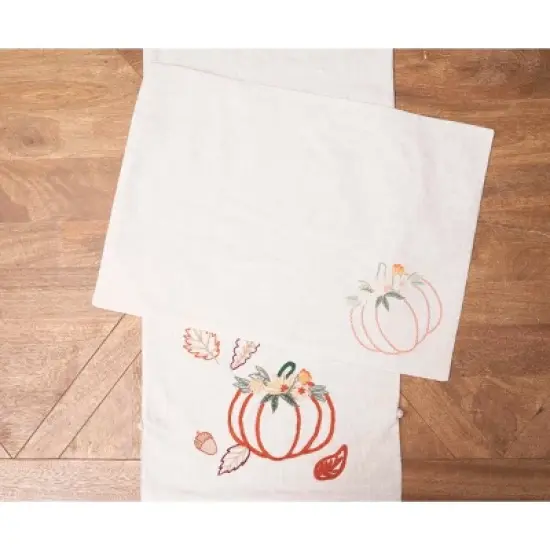 C&F Home Autumn Botanical Table Runner 14" x 72" image {2}