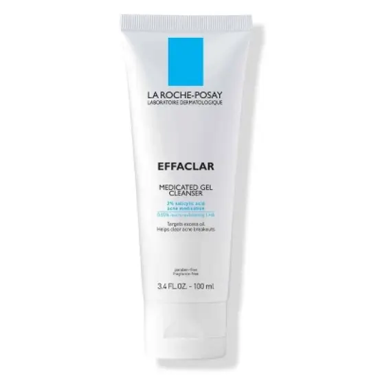 La Roche Posay Effaclar Acne Face Cleanser Medicated Gel Face Cleanser with Salicylic Acid for Acne Prone Skin image {10}