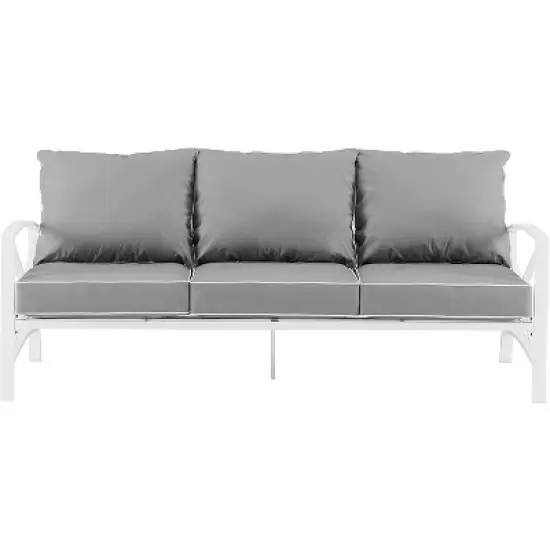 HomeStock Kaplan Outdoor Metal Sofa image {4}