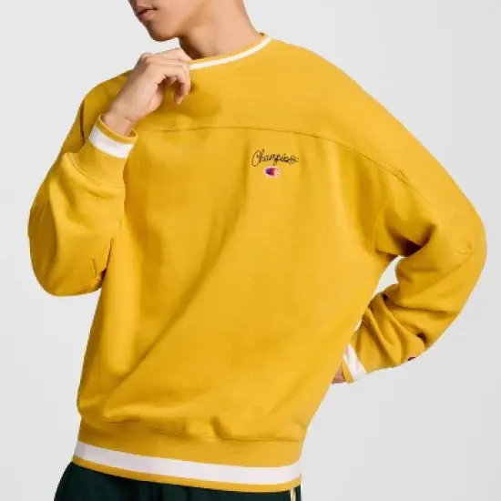 Champion Men's University Small Script Sweatshirt image {3}