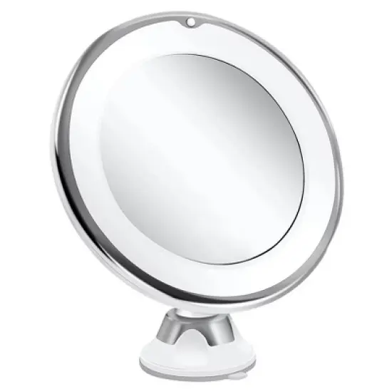 Swtroom 10x Magnifying Mirror Lighted 360 Rotation with Suction Cup image {5}